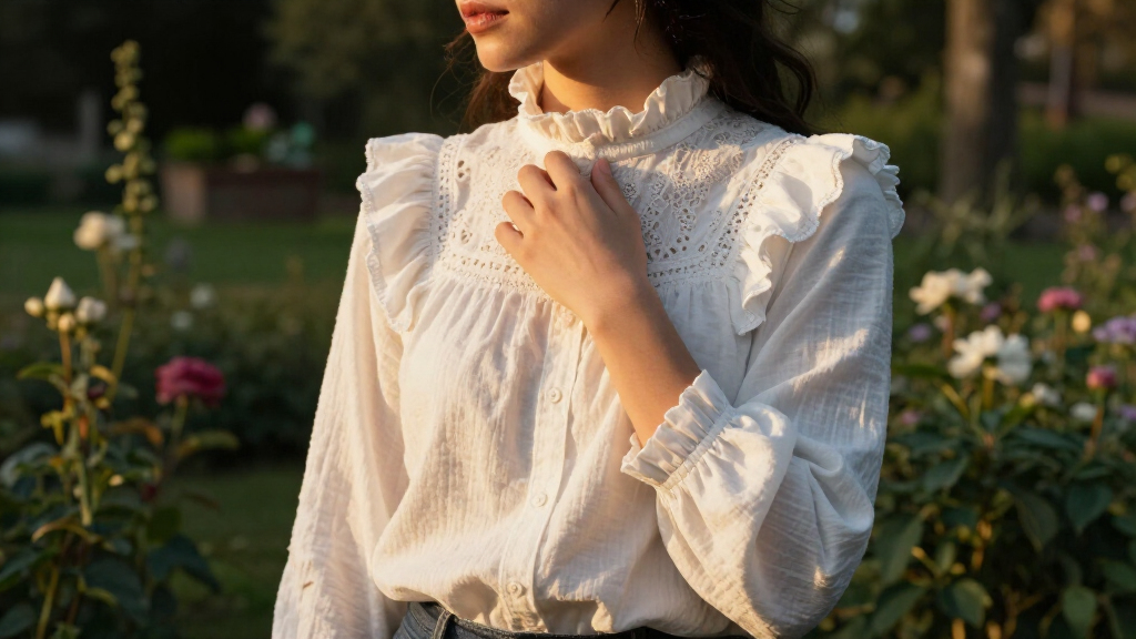 7 Best High-Neck Ruffled Blouses in 2026