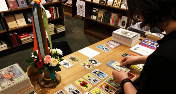 Tarot Readings, Maypole At Used Bookstore Festival